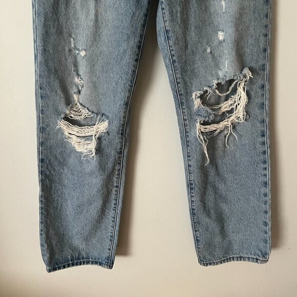 Levi's Premium 501 Distressed Jeans Sketch Artist Wash Women's Size 26 - Picture 2 of 11